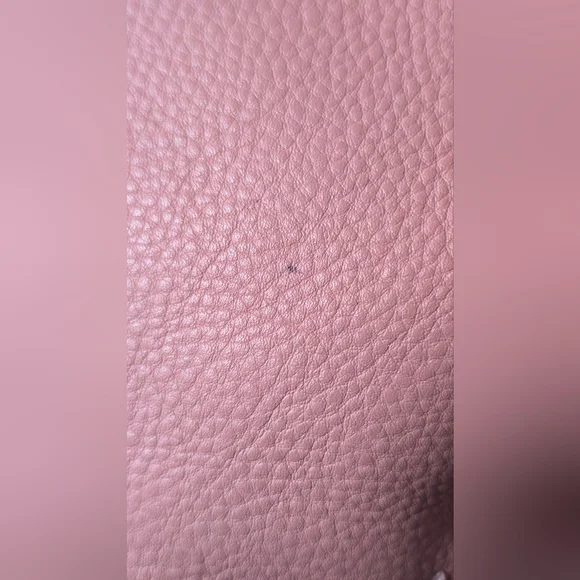 The Sak Linden Pebbled Leather Vintage Coral Handbag - Picture 14 of 15